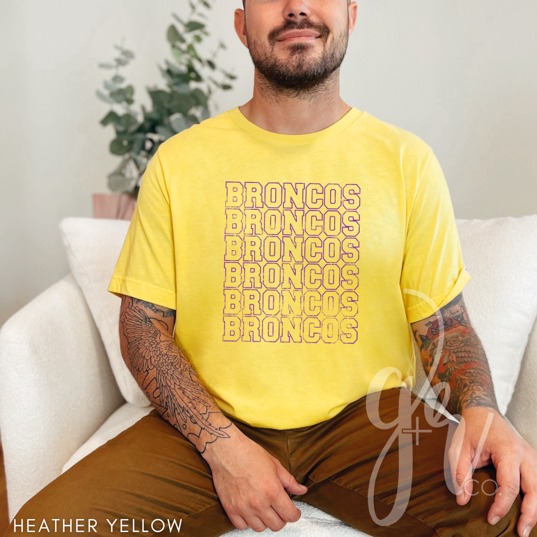 SH Varsity Mascots - Colts or Broncos (Tees+Sweatshirts)