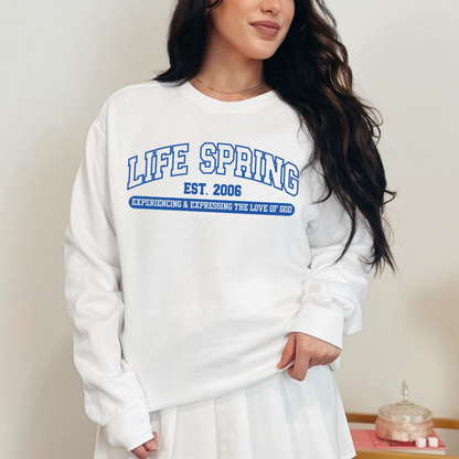 Life Spring Varsity Tees (Short Sleeve+Long Sleeve+Sweatshirts Available)