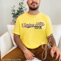 Custom Name Baseball Script (Tees+Sweatshirts)