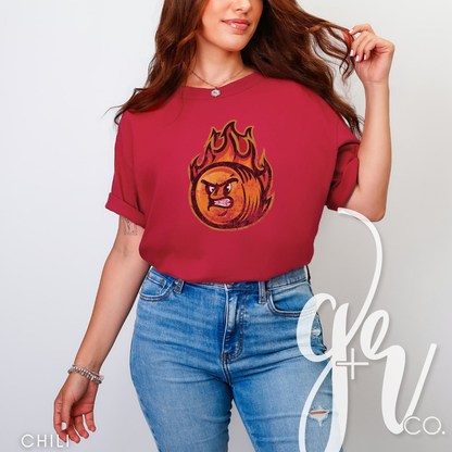Hay Burners Distressed Mascot (Tees+Sweatshirts)