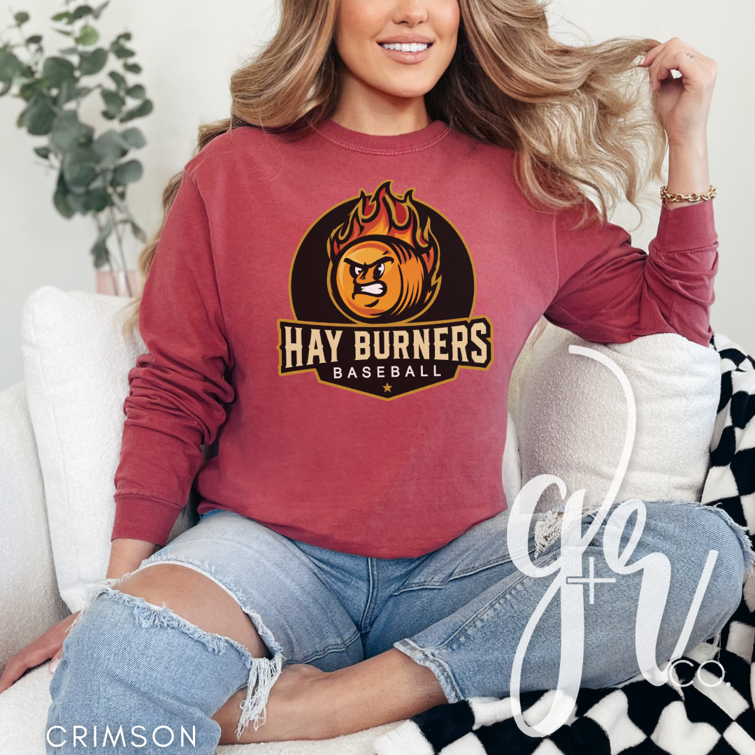 Hay Burners Logo Tee (Tees+Sweatshirts)