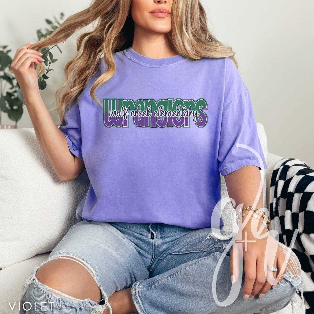WCES Split Color (Tees+Sweatshirts)