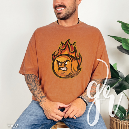 Hay Burners Distressed Mascot (Tees+Sweatshirts)
