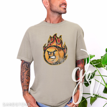 Hay Burners Distressed Mascot (Tees+Sweatshirts)