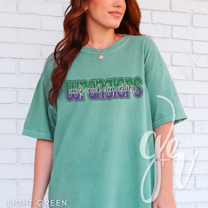 WCES Split Color (Tees+Sweatshirts)