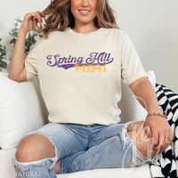 Custom Name Baseball Script (Tees+Sweatshirts)