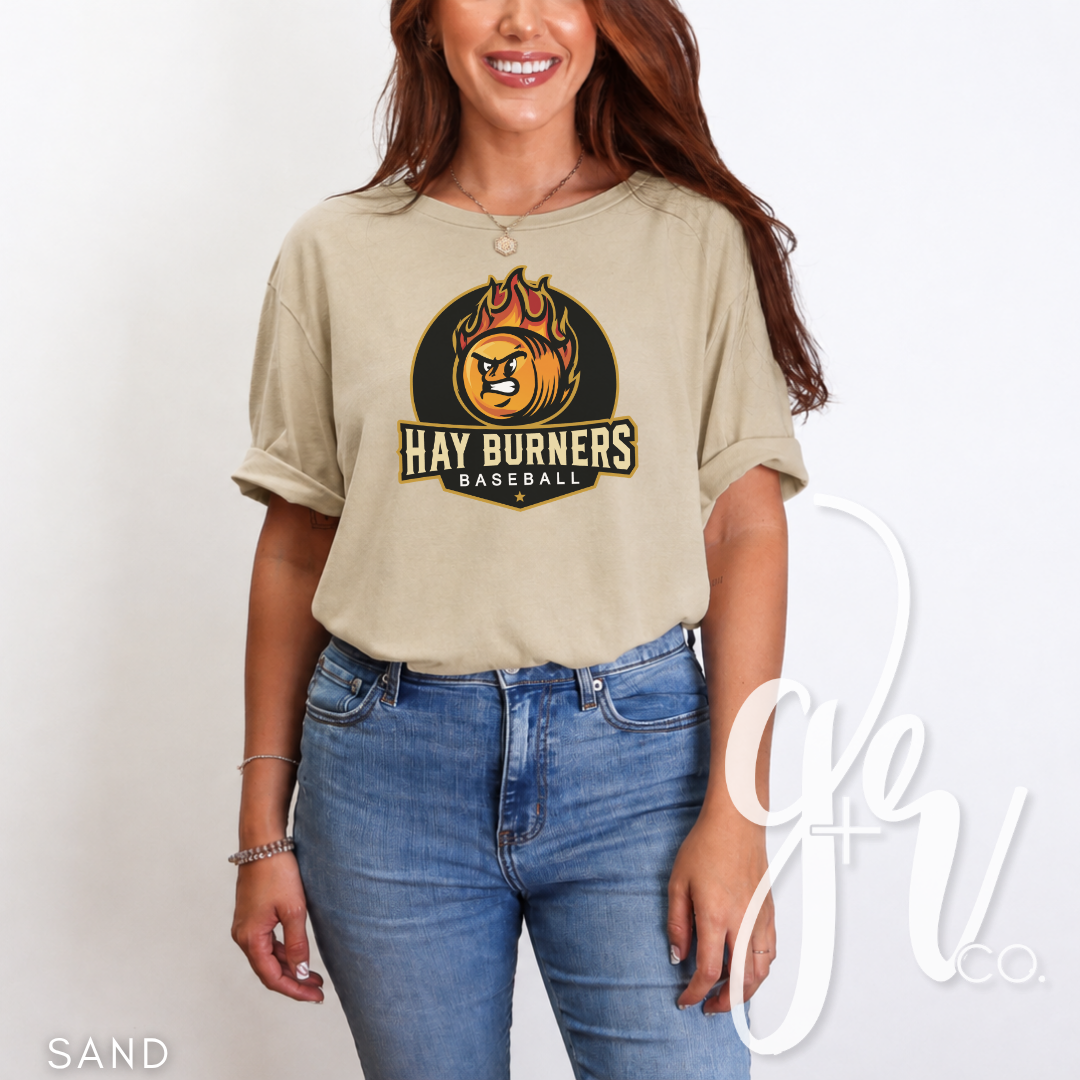 Hay Burners Logo Tee (Tees+Sweatshirts)