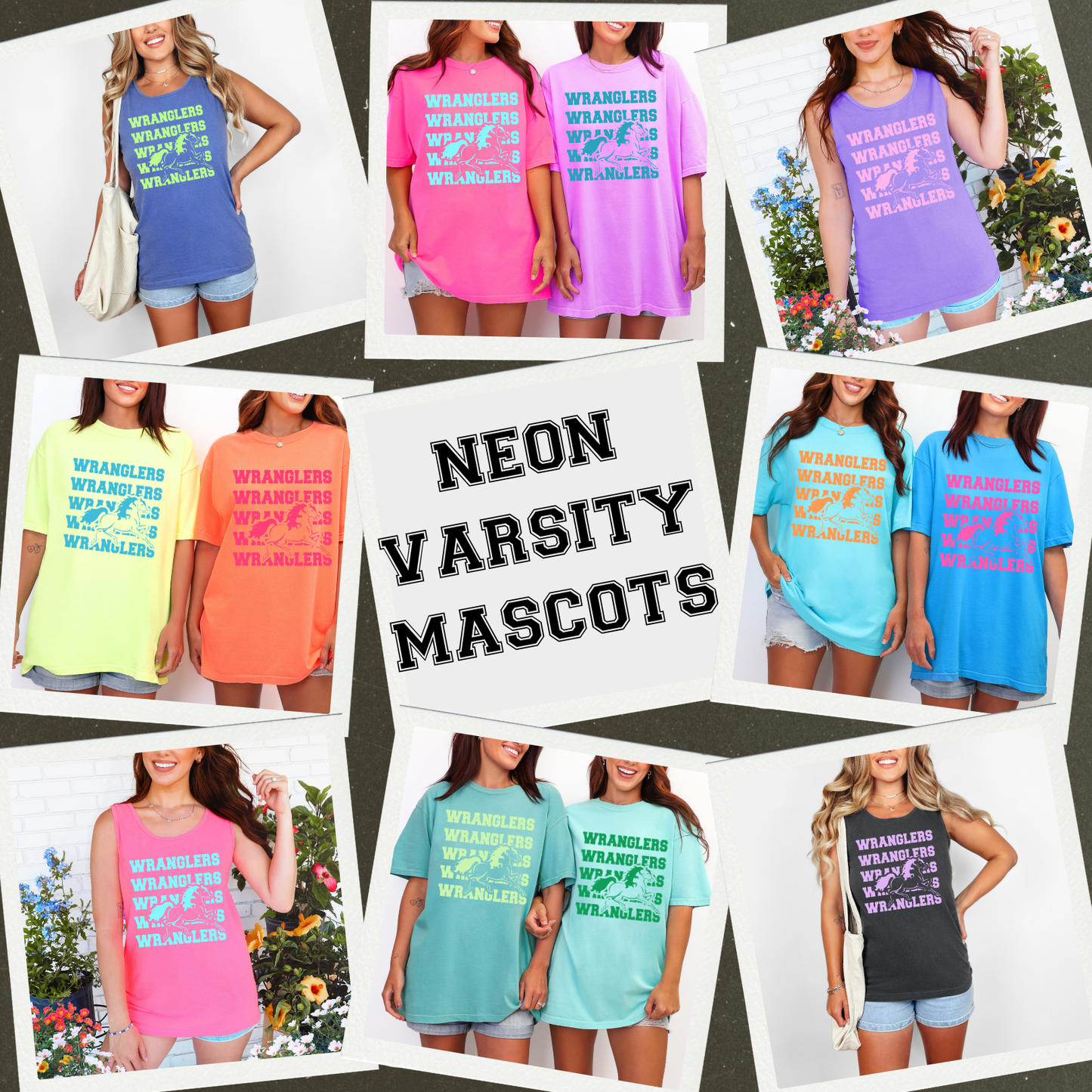 Wrangler Neon Varsity (Tees+Sweatshirts)