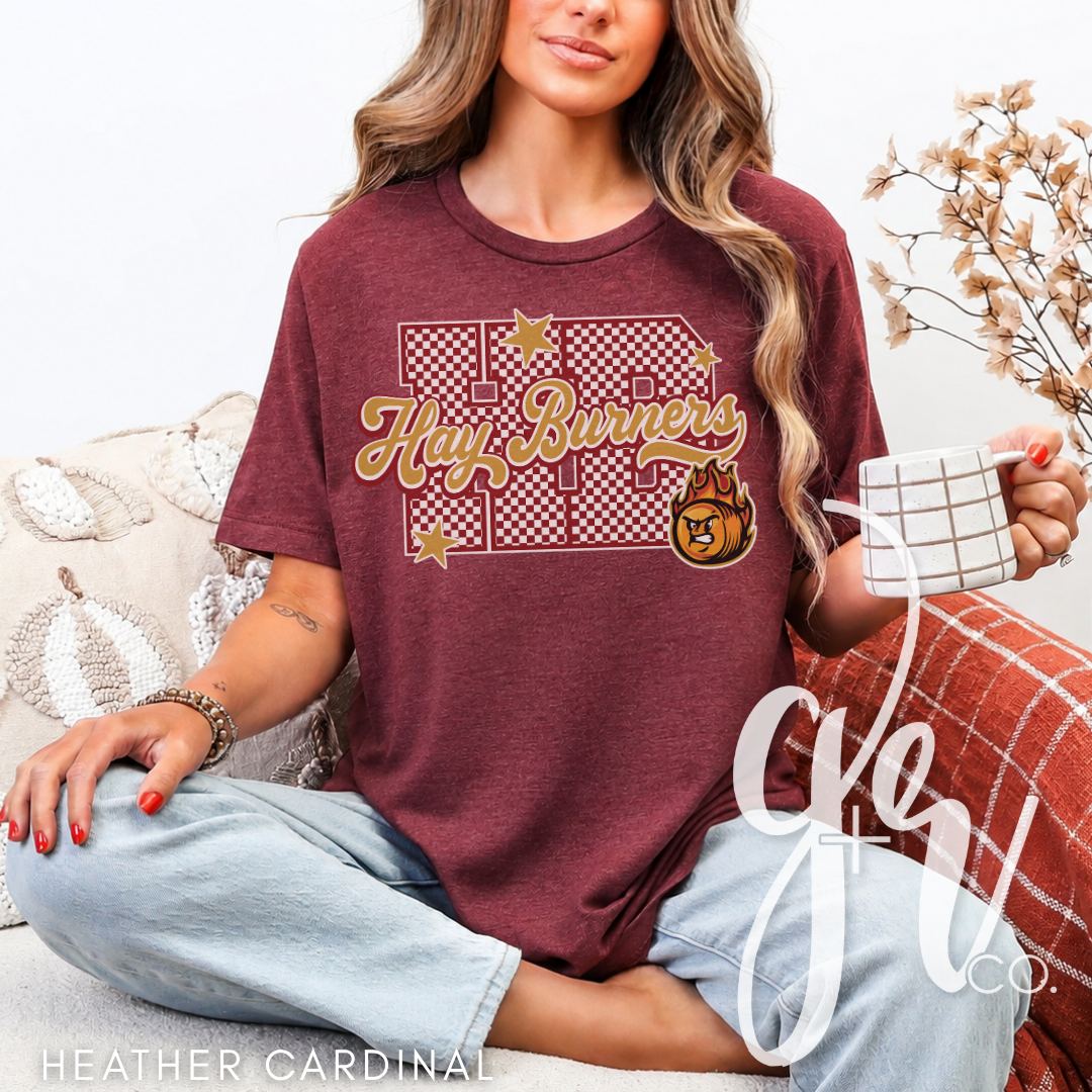 Hay Burners Stars+Checks (Tees+Sweatshirts)