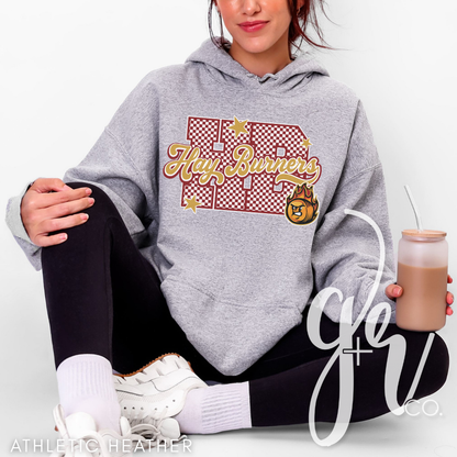 Hay Burners Stars+Checks (Tees+Sweatshirts)