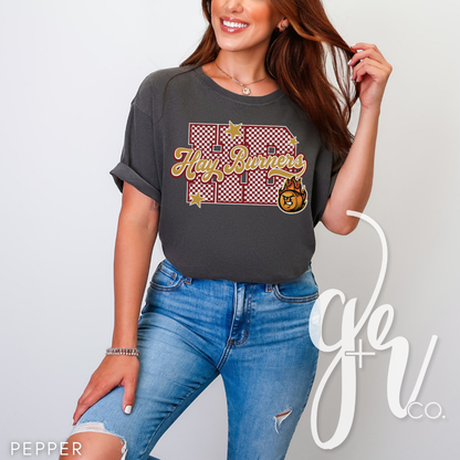 Hay Burners Stars+Checks (Tees+Sweatshirts)