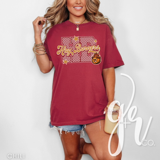 Hay Burners Stars+Checks (Tees+Sweatshirts)