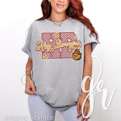 Hay Burners Stars+Checks (Tees+Sweatshirts)