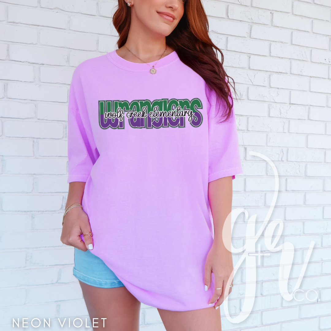 WCES Split Color (Tees+Sweatshirts)