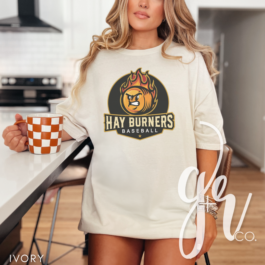 Hay Burners Logo Tee (Tees+Sweatshirts)