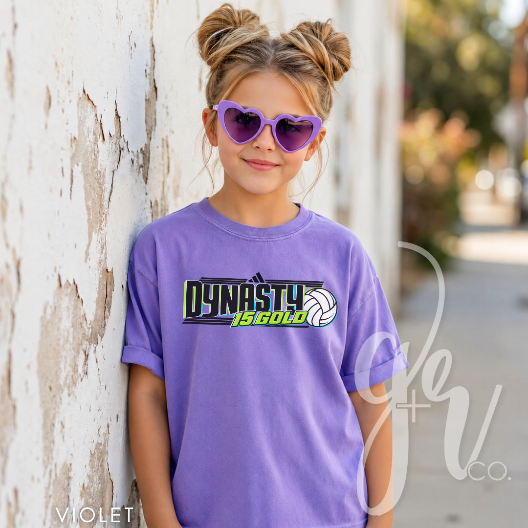 Dynasty 15 Gold - Spirit Wear (Tees+Sweatshirts) 2026