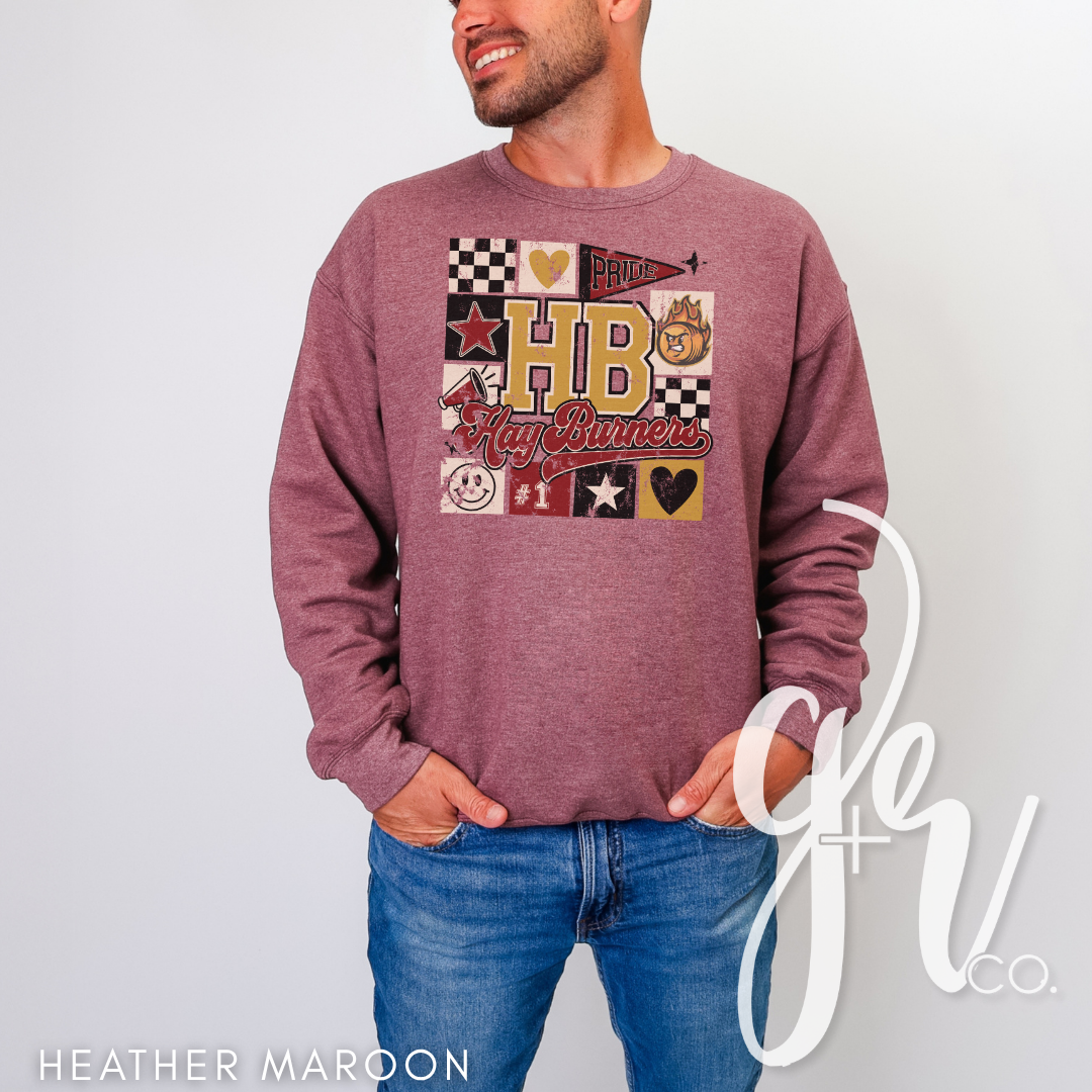 Hay Burners Block Party (Tees+Sweatshirts)