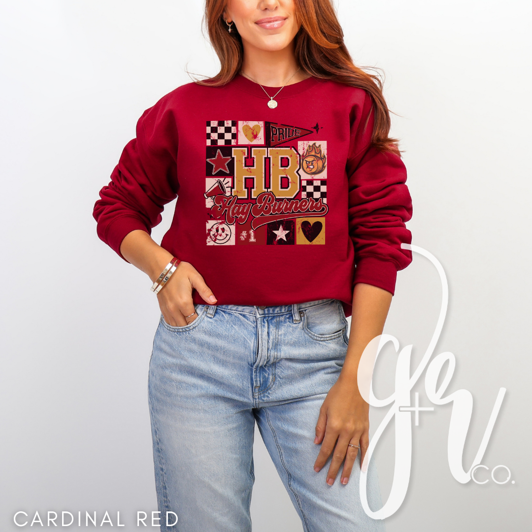 Hay Burners Block Party (Tees+Sweatshirts)