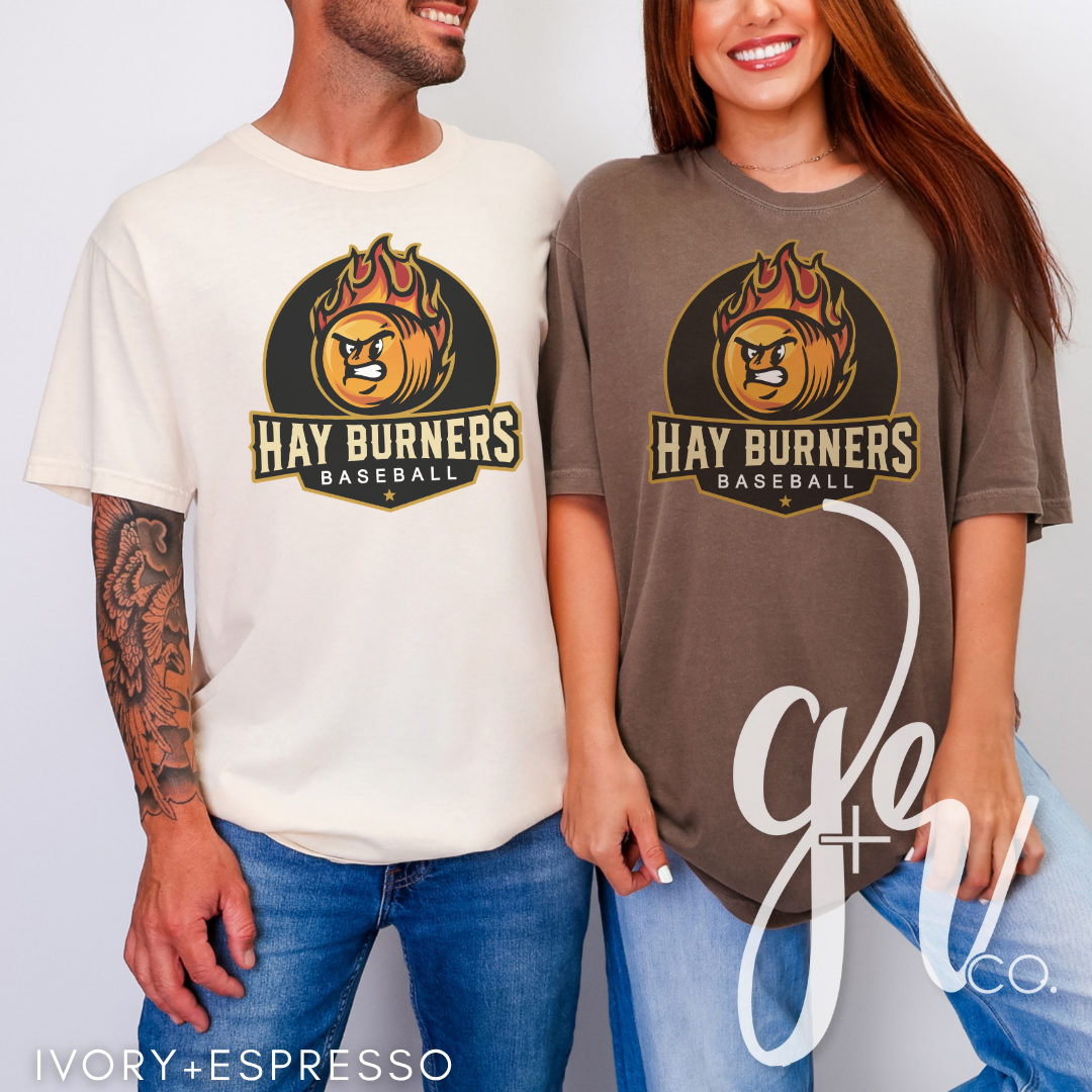 Hay Burners Logo Tee (Tees+Sweatshirts)
