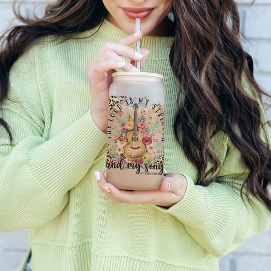 Life Spring Glass Sippers+Straws (Multiple Designs)