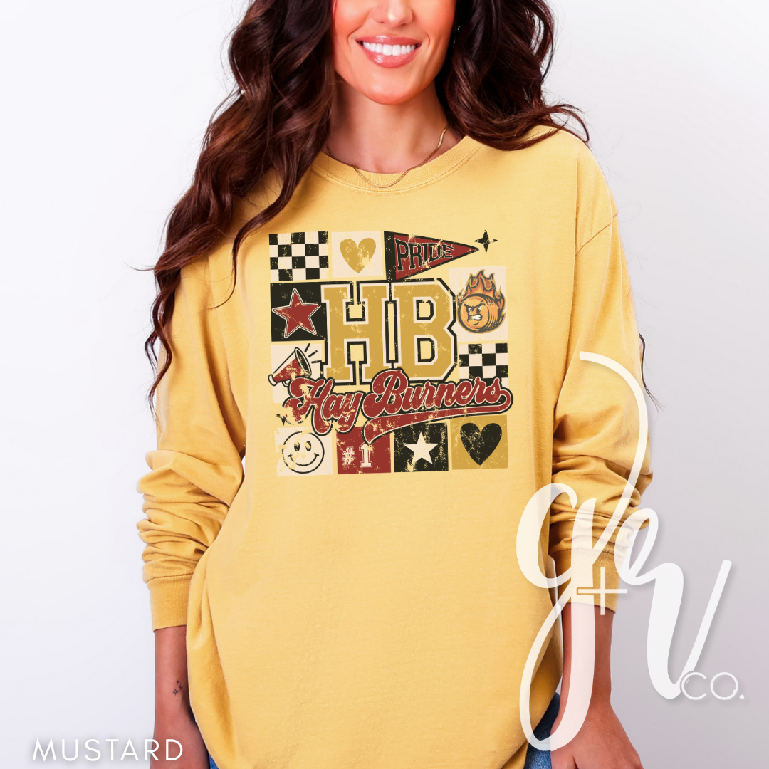 Hay Burners Block Party (Tees+Sweatshirts)