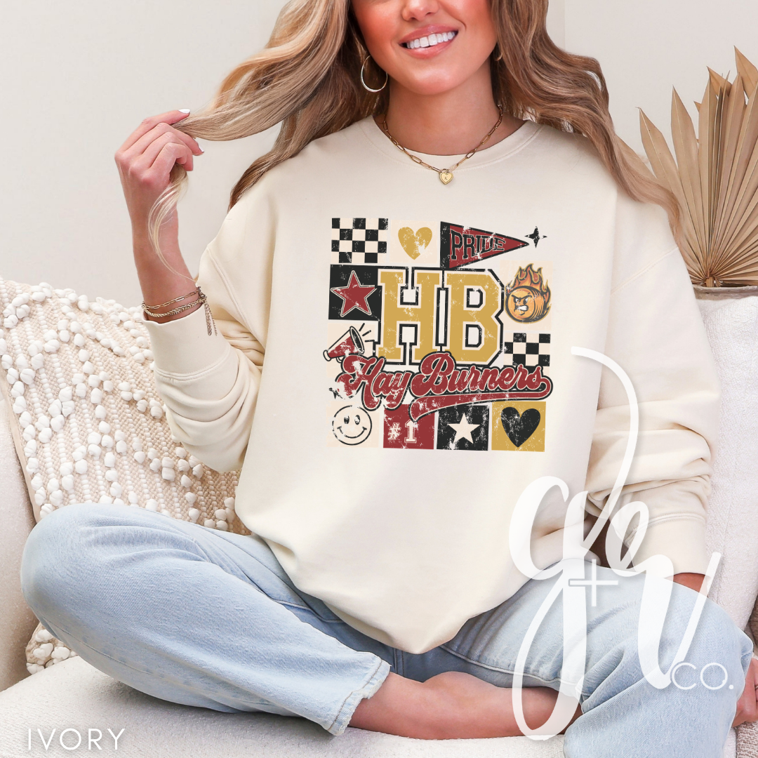 Hay Burners Block Party (Tees+Sweatshirts)