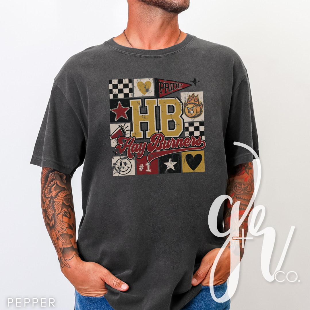 Hay Burners Block Party (Tees+Sweatshirts)