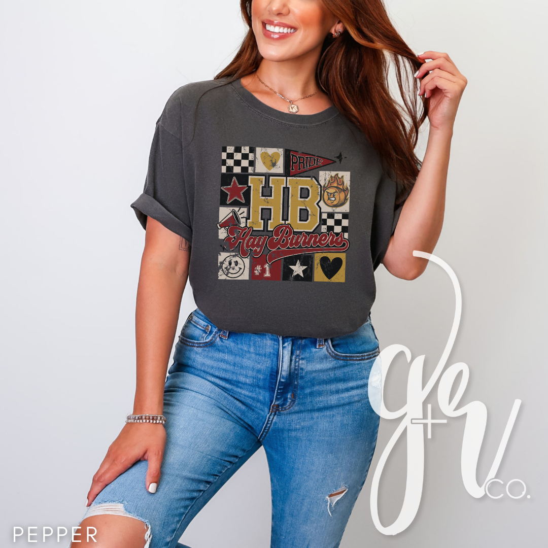 Hay Burners Block Party (Tees+Sweatshirts)