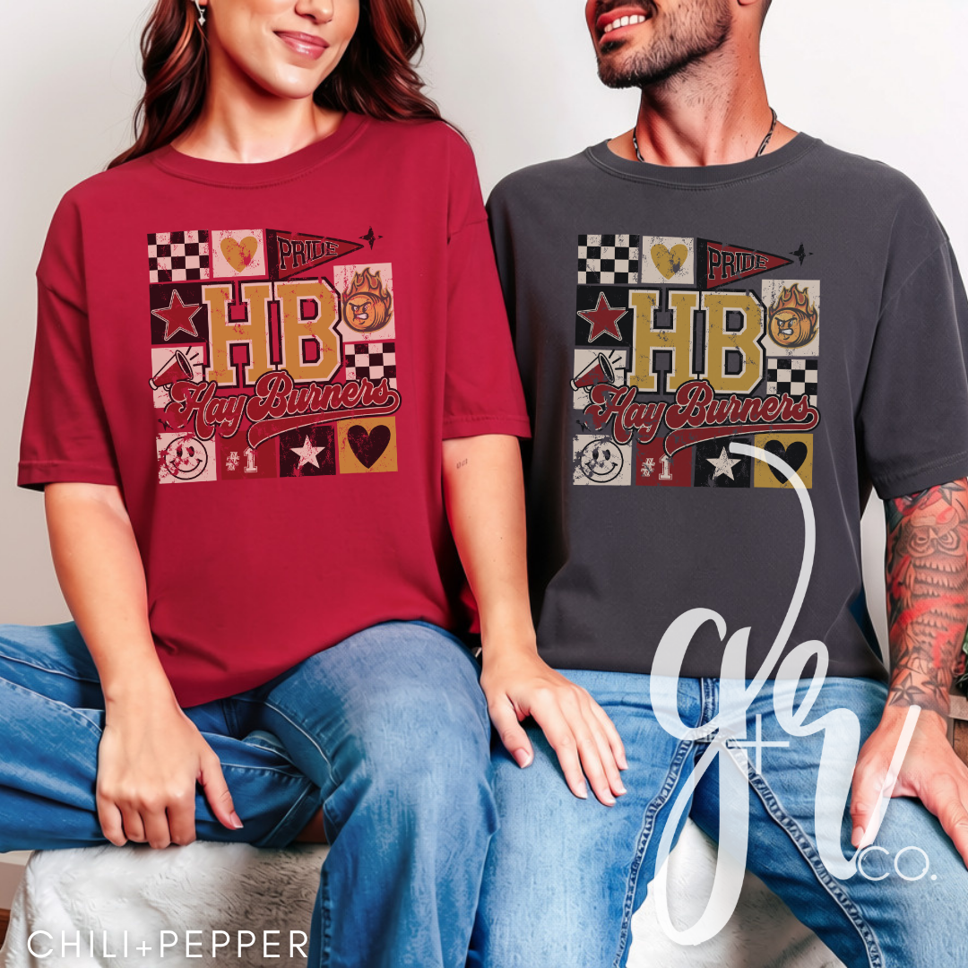 Hay Burners Block Party (Tees+Sweatshirts)