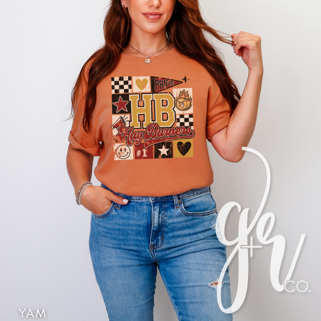 Hay Burners Block Party (Tees+Sweatshirts)