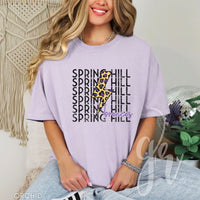 Leopard Bolt Broncos (Tees+Sweatshirts)