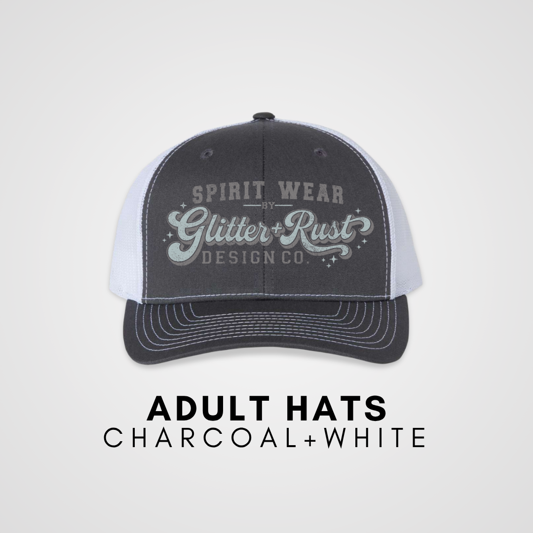 Hay Burners Leather Patch Trucker Hat