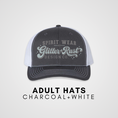 Hay Burners Leather Patch Trucker Hat