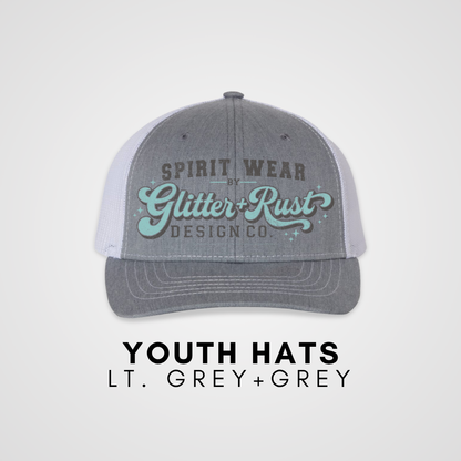 Hay Burners Leather Patch Trucker Hat
