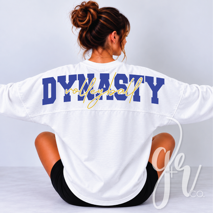 Dynasty Volleyball Oversized Game Day Jersey
