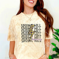 Leopard Bolt Broncos (Tees+Sweatshirts)