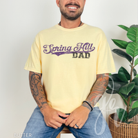 Custom Name Baseball Script (Tees+Sweatshirts)