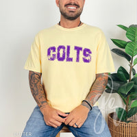 Distressed Varsity Colts (Tees+Sweatshirts)