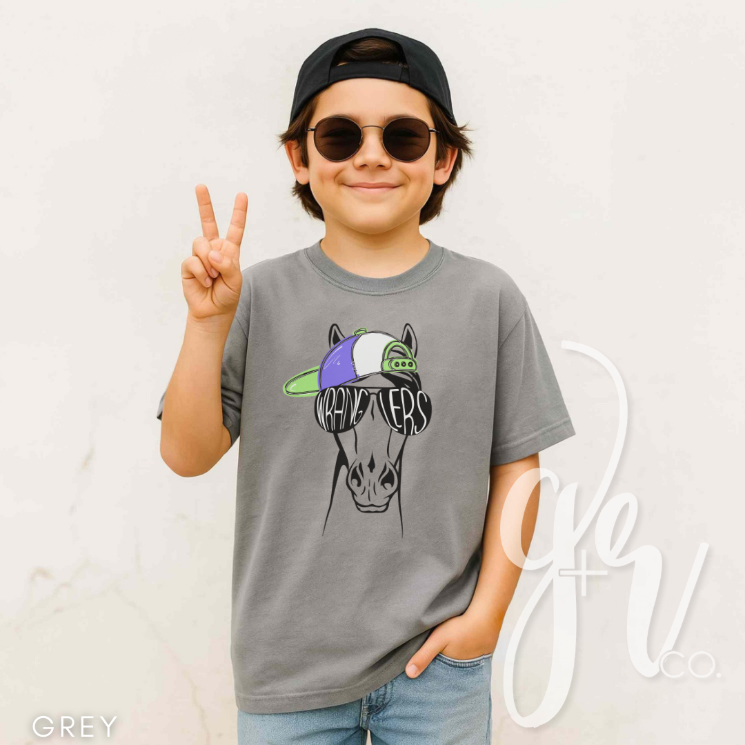 Wrangler Preppy Mascot (Tees+Sweatshirts)