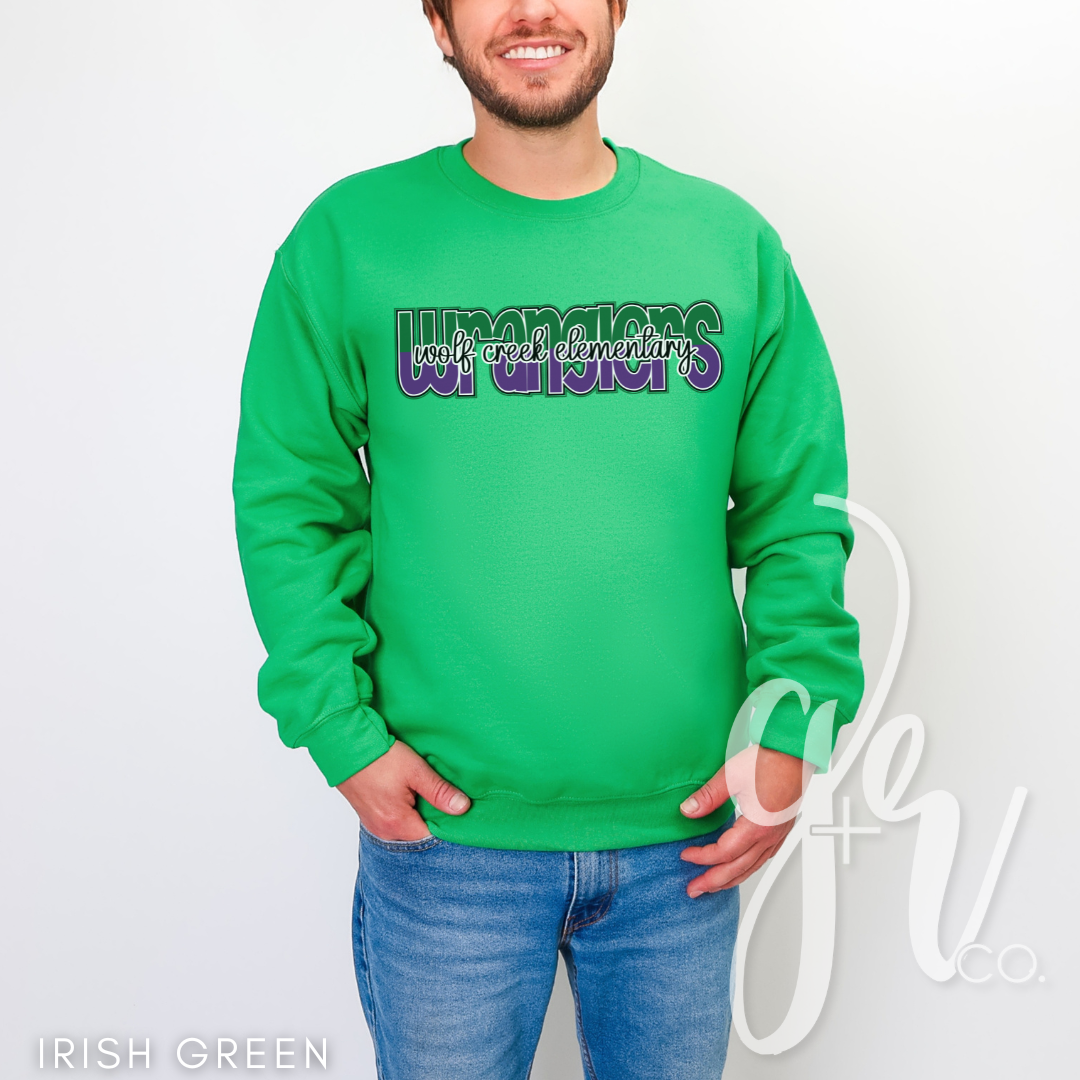WCES Split Color (Tees+Sweatshirts)