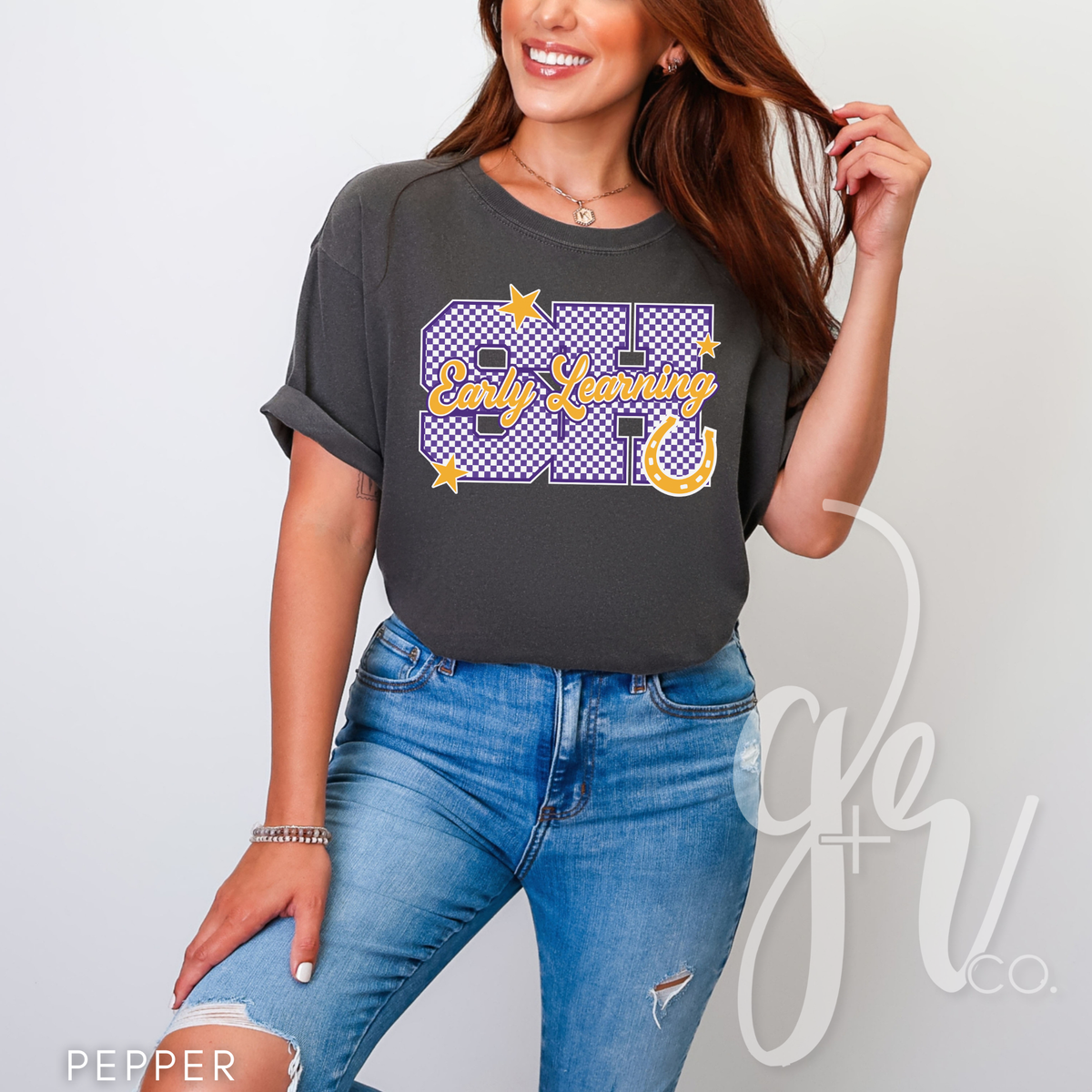 SHELA Stars+Checks (Tees+Sweatshirts)