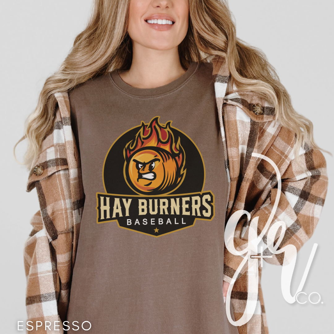 Hay Burners Logo Tee (Tees+Sweatshirts)