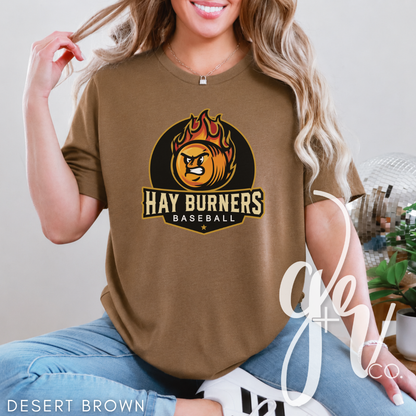Hay Burners Logo Tee (Tees+Sweatshirts)