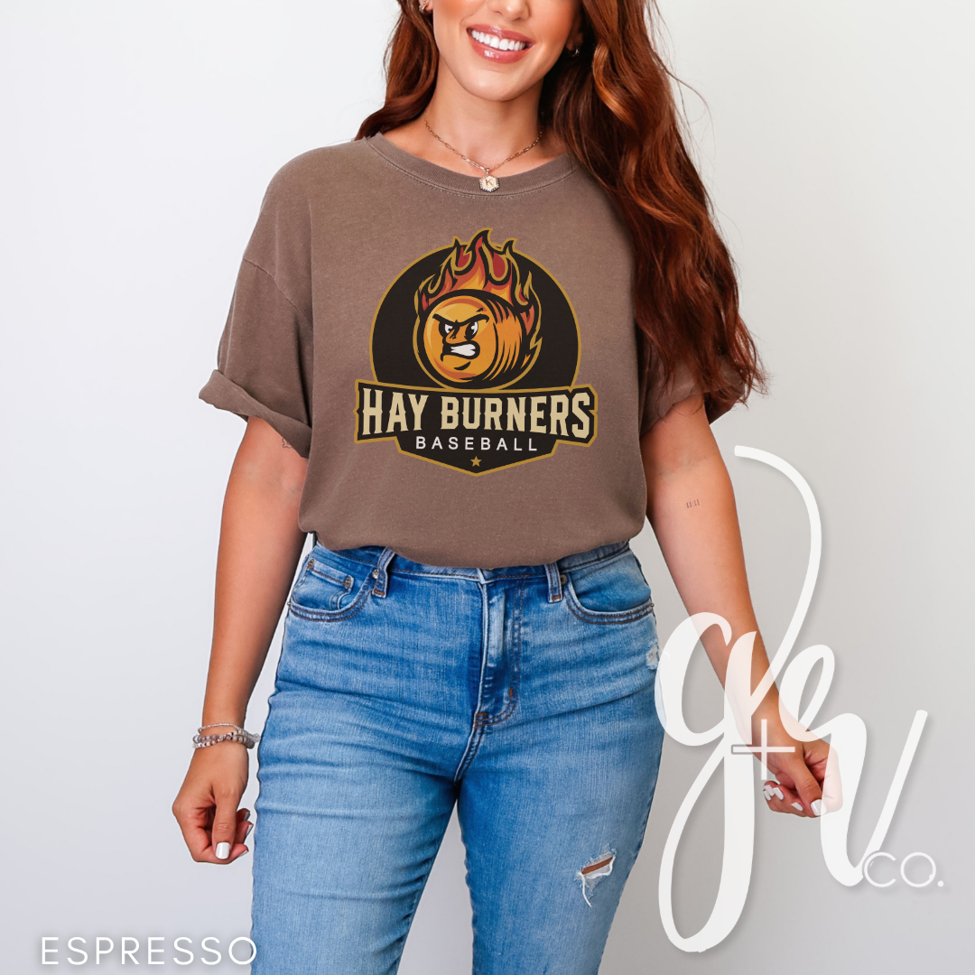 Hay Burners Logo Tee (Tees+Sweatshirts)