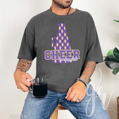 Bronco Cheer Megaphone (Tees+Sweatshirts)