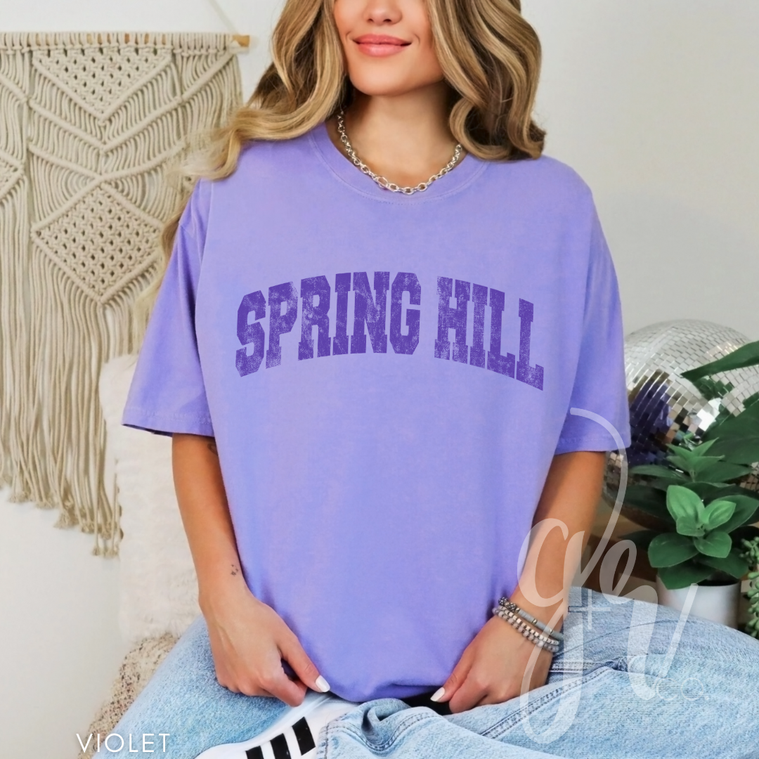 NEW! Spring Hill Varsity (Tees+Sweatshirts)