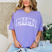 Custom Name Varsity (Tees+Sweatshirts)