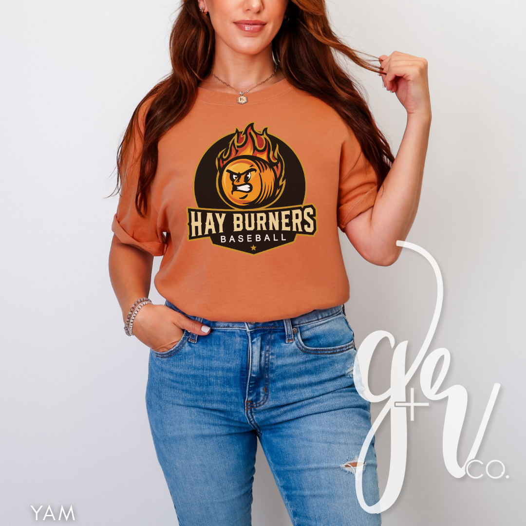 Hay Burners Logo Tee (Tees+Sweatshirts)