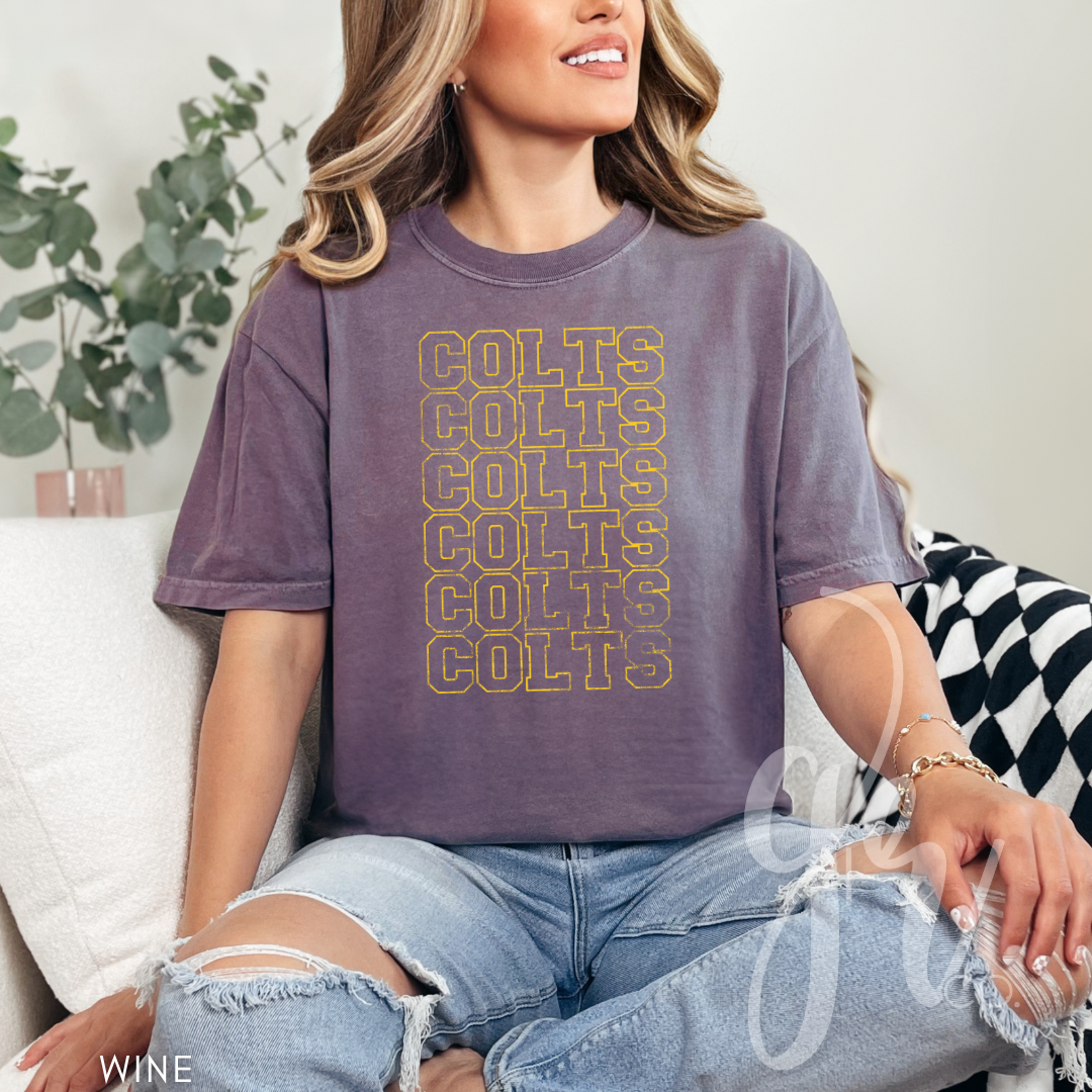 SH Varsity Mascots - Colts or Broncos (Tees+Sweatshirts)