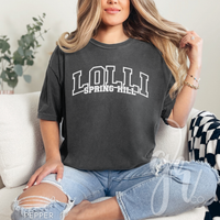 Custom Name Varsity (Tees+Sweatshirts)